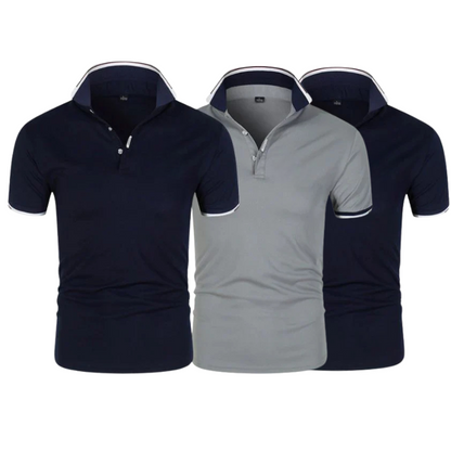 [BUY 2 GET 3] Essential Kit Polo Shirts (3-Pack)