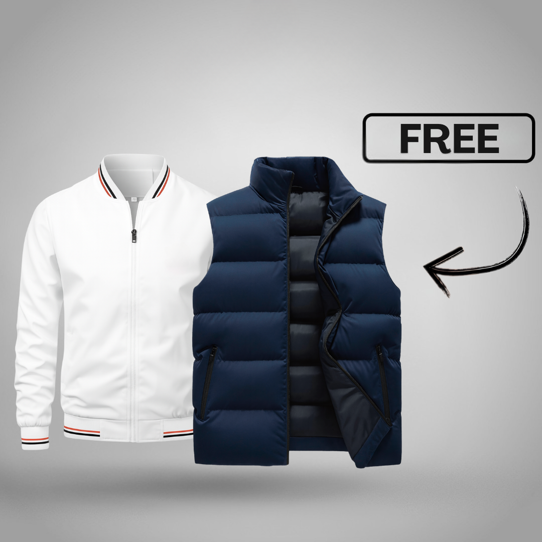 [BUY 1 GET 2] Bomber Jacket + Free Vest